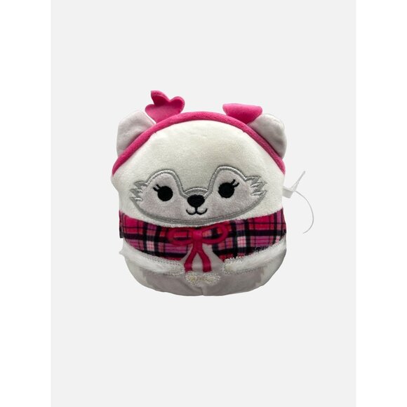 Squishmallows Gracelynn Arctic Fox 4.5" Christmas Holiday Plush Stuffed Animal - Picture 6 of 10